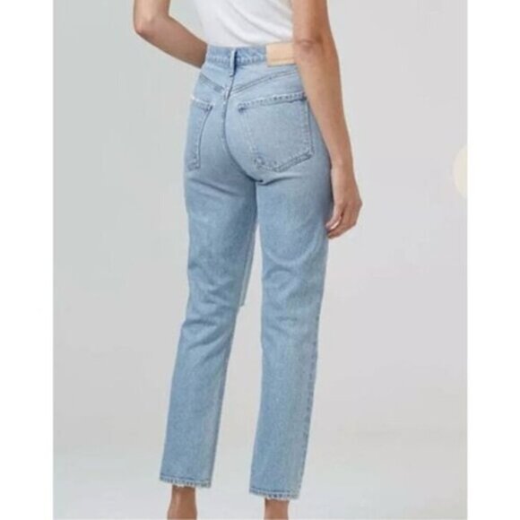 Citizens of Humanity Jolene Jeans Slim/Straight Leg High Rise Ankle Length 30 - Picture 3 of 13